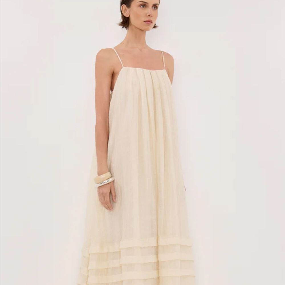 DISSH Cream Maxi Dress